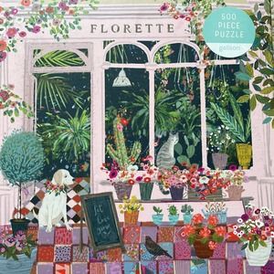 Sweet “FLORETTE” 500 piece puzzle. GUC.